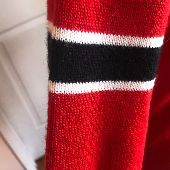 DKNY USA Sweater Vintage Zip Front Sz M - Picture 7 of 7